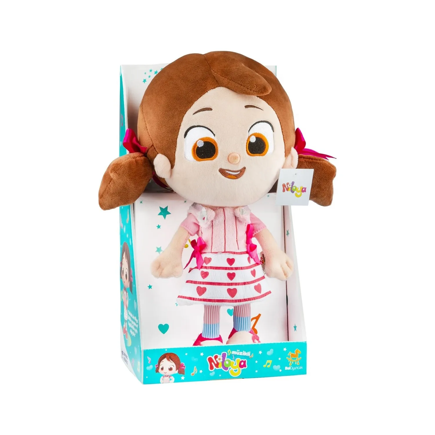 

Niloya Hearted Plush Doll 35 cm Toys