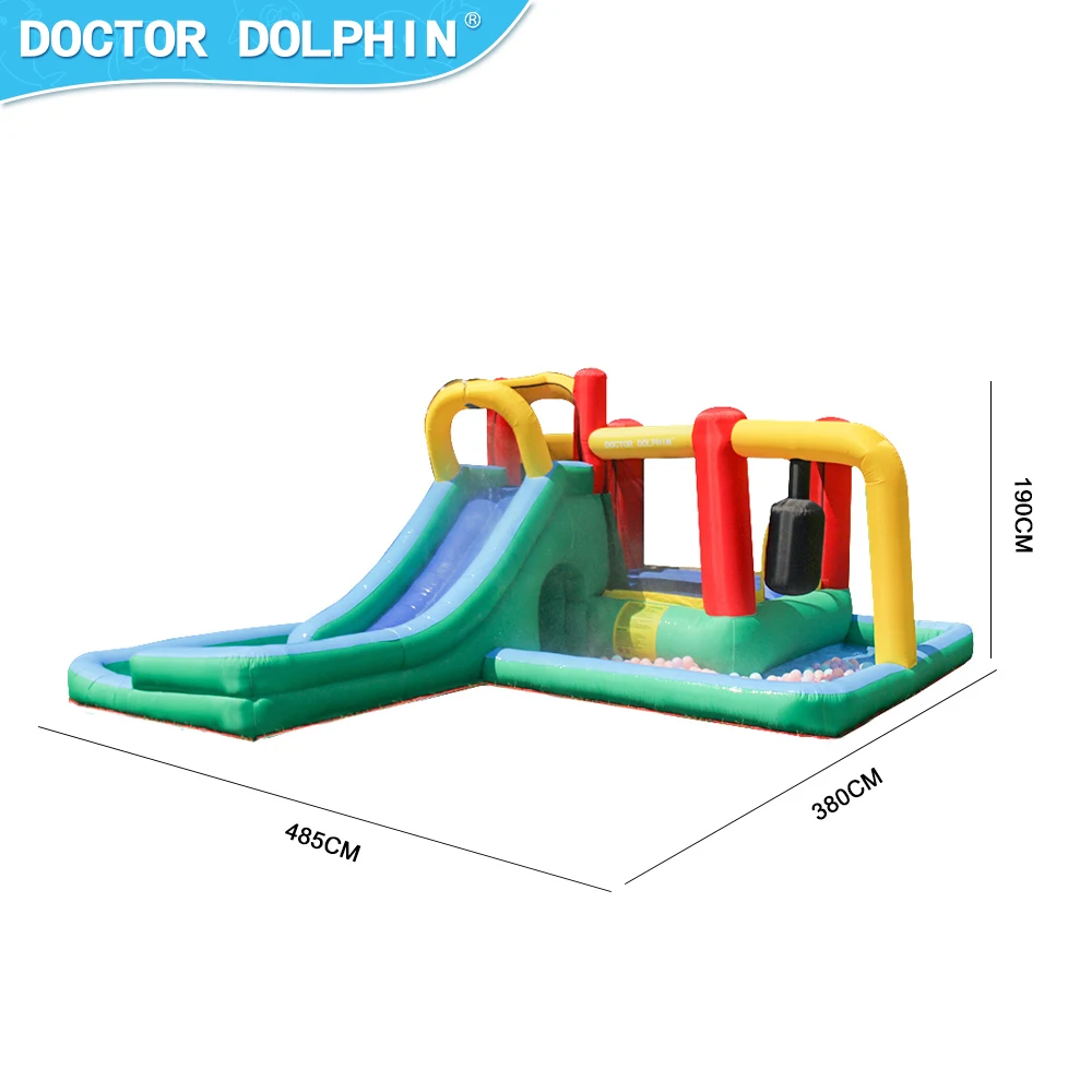 Home Use Cheap Kids Hot Sale Inflatable Water Slide Jumping Bouncy Castle With Pool | Toys