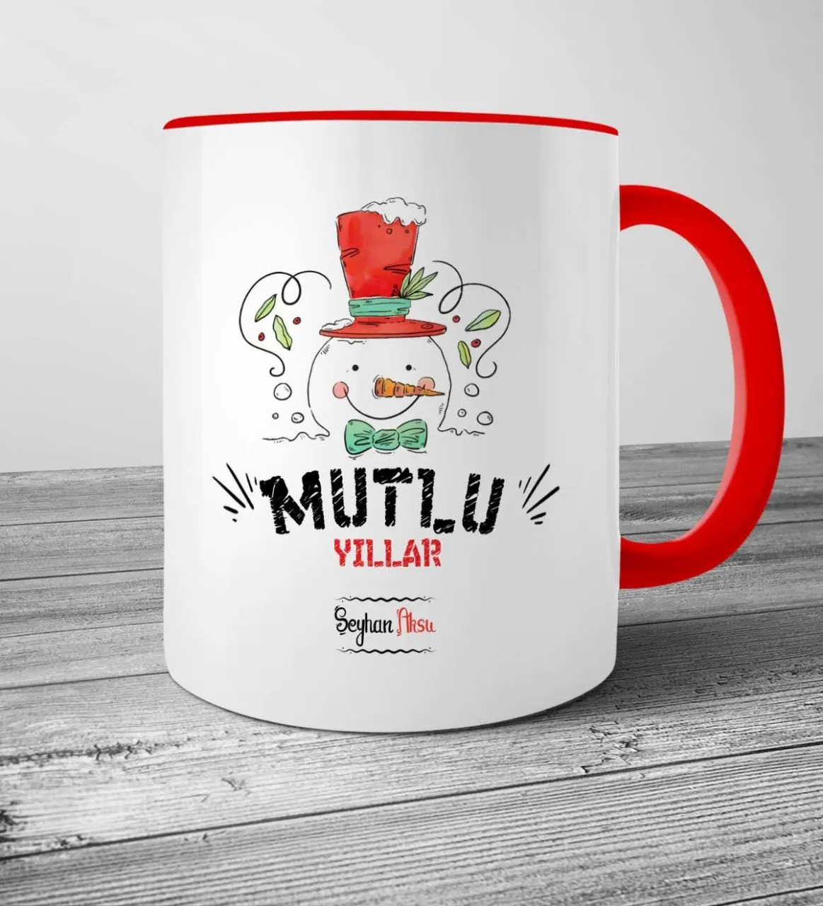 

Personalized Happy birthday Red Mug Cup-1