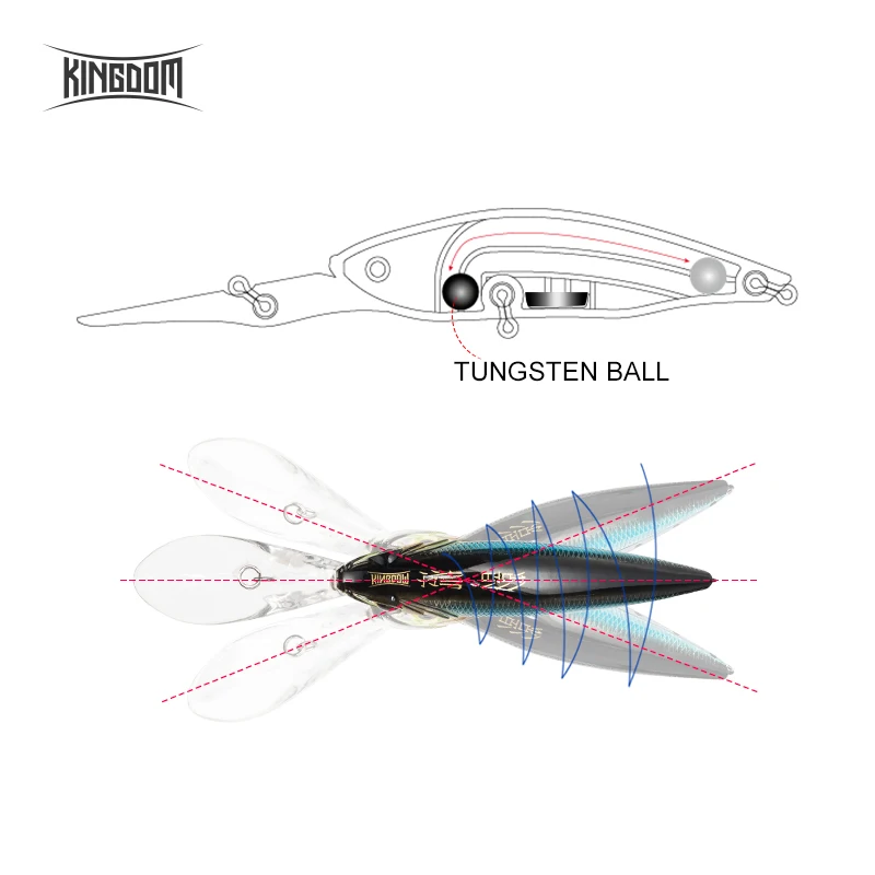 Kingdom Fishing Приманка подвесной гольян 60 мм 7,2 г 70 мм 10 г крепкие крючки искусственные жесткие Джеркбейт воблеры шесть цветов Модель 5502