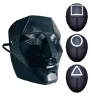 Маска из Игры в кальмара, пластик, 14х24 см.