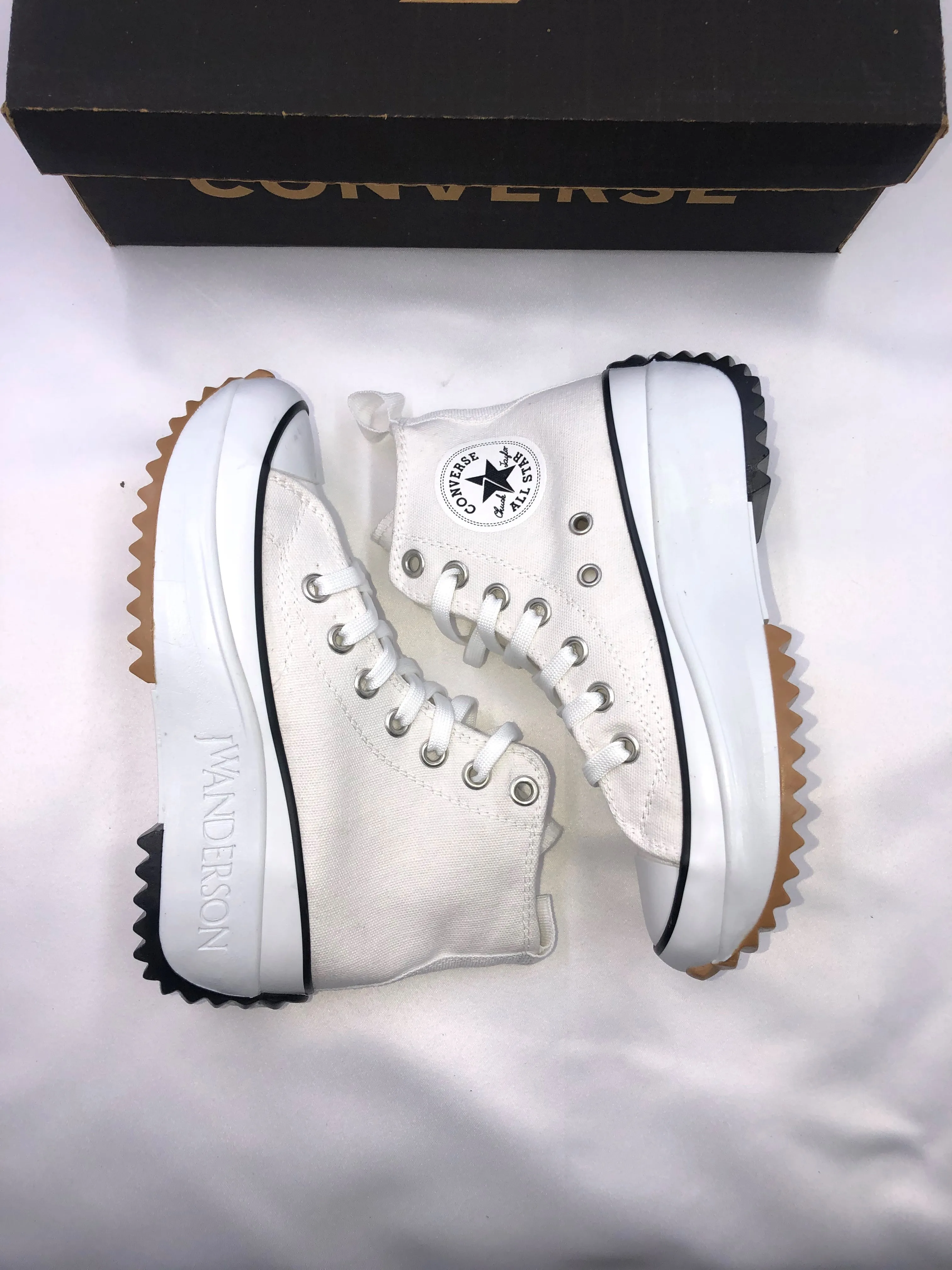 Кроссовки Converse Run Star Hike женские высокие подошвы повседневное использование для