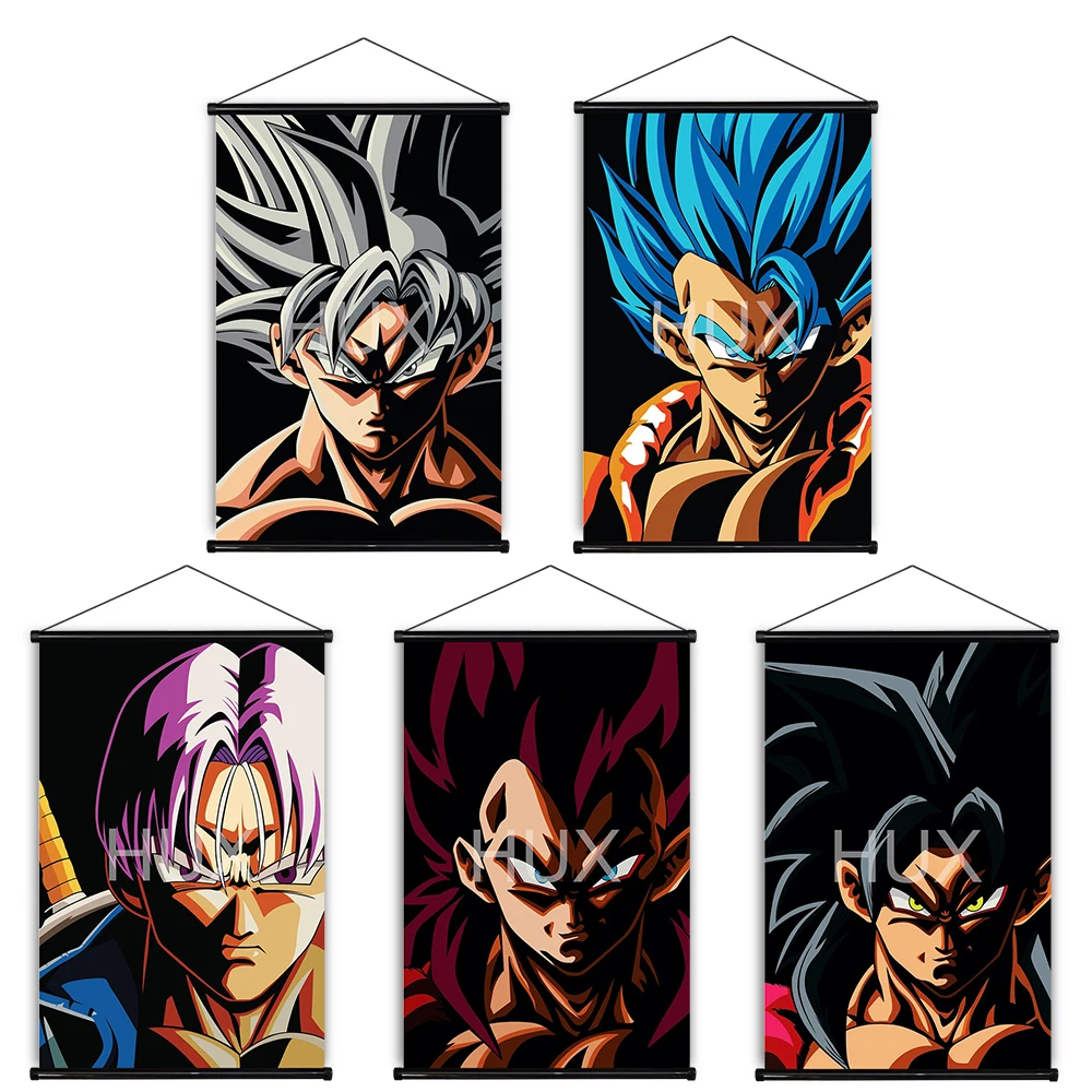 

Japane Classic Anime Dragon Ball Z Collection of Characters Cuadros Decorativos Posters Pictures Prints Scroll Canvas Painting