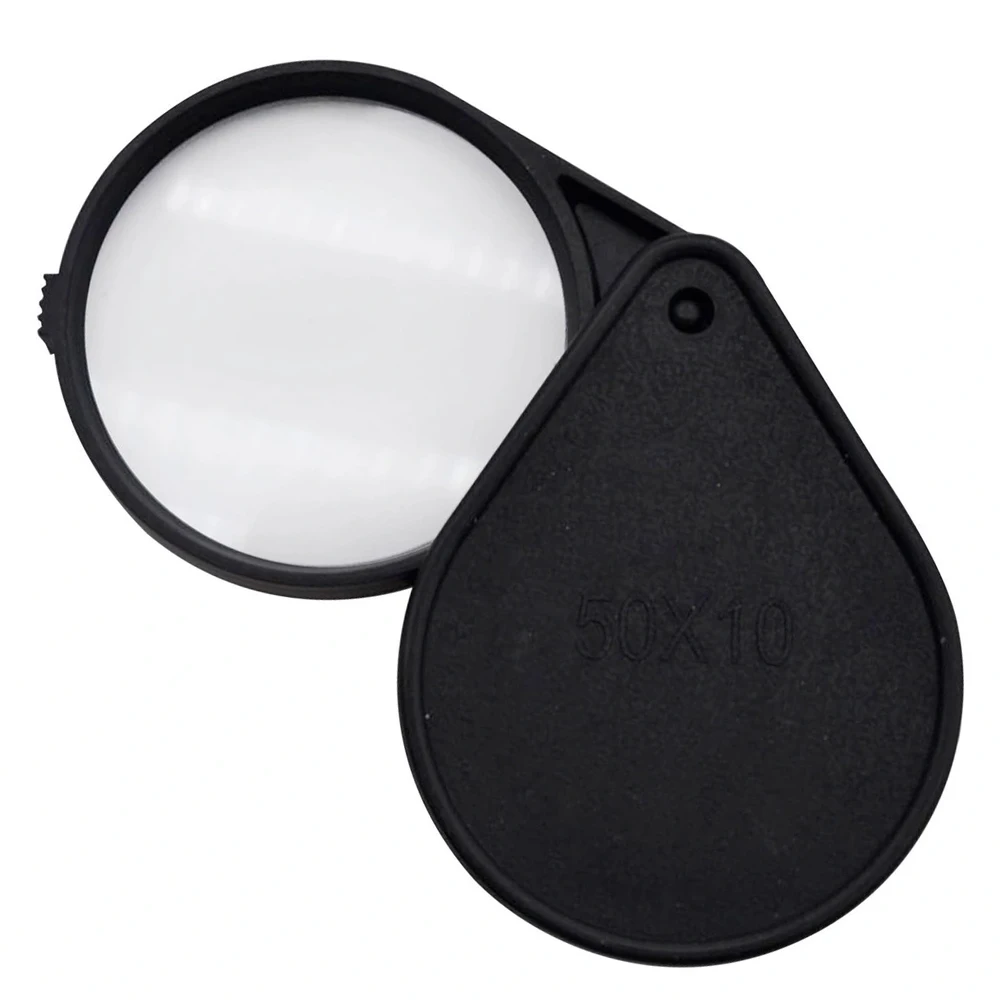 Ручная увеличительная лупа Magnifting Glass 50 мм ювелирное увеличительное стекло для