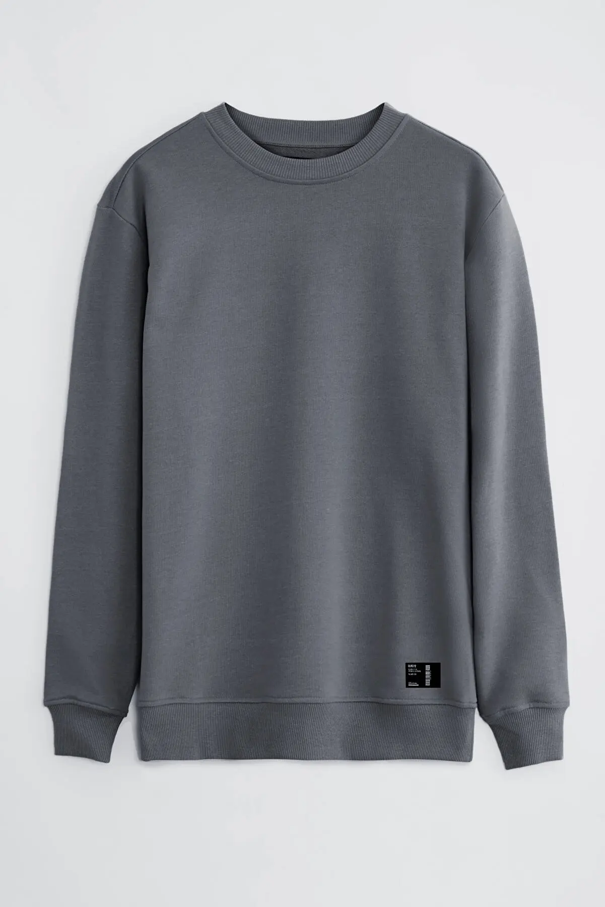 

High quality GRIMELANGE Travis White Color Crew Neck Sweatshirt