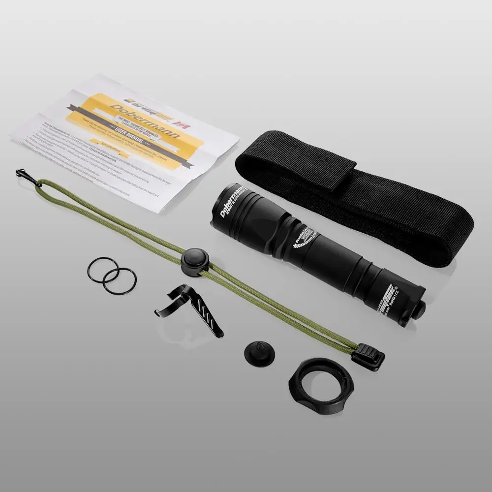 Светодиодный Тактический фонарь Armytek Dobermann XP L HI LED Дальнобойный Подствольный