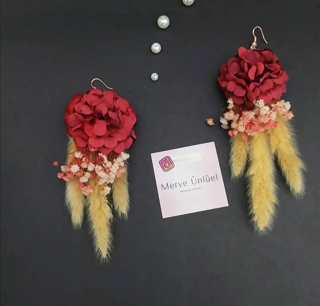 

Flower earrings