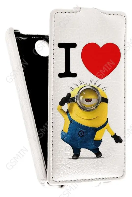 Кожаный чехол для Microsoft Lumia 430 Dual sim Aksberry Protective Flip Case (Белый) (Дизайн 2/2) | Мобильные