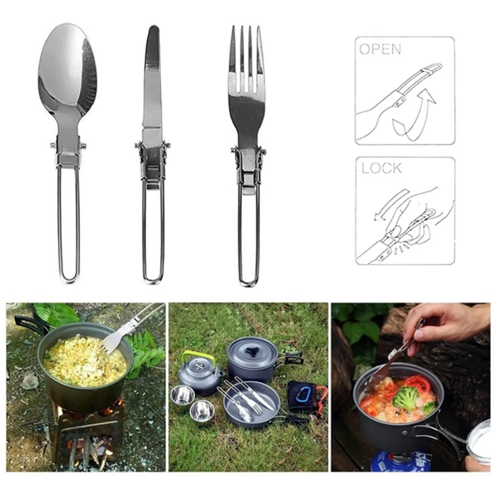 Портативный ультра-светильник набор кухонной посуды для кемпинга кухонная плита