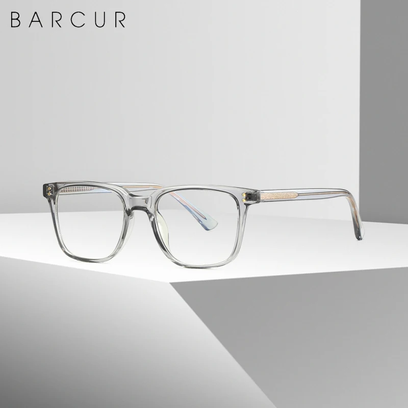 

BARCUR Anti Blue Light TR90 Men Frame Women Glasses Reduce Glare Blocking Light Computer Glasses PC Gaming Reading