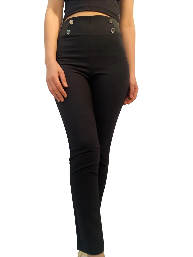 

ÖNDEM DÜĞMELİ FABRIC PANTALON