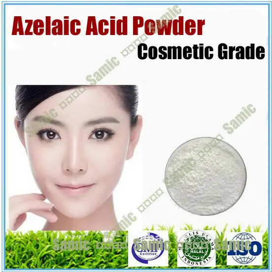 99% чистый 50 г Косметическая азелаиновая кислота для отбеливания кожи нонандиовая