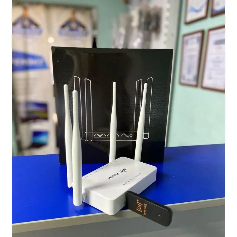 Роутер Wi-Fi WE1626 и модем Huawei e3372h-320 3G 4G комплект 3372 WE3826 раздача интернет |