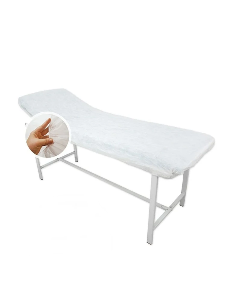 50 шт. эластичные одноразовый спа массажный матрас листа лежащей снизу крышка