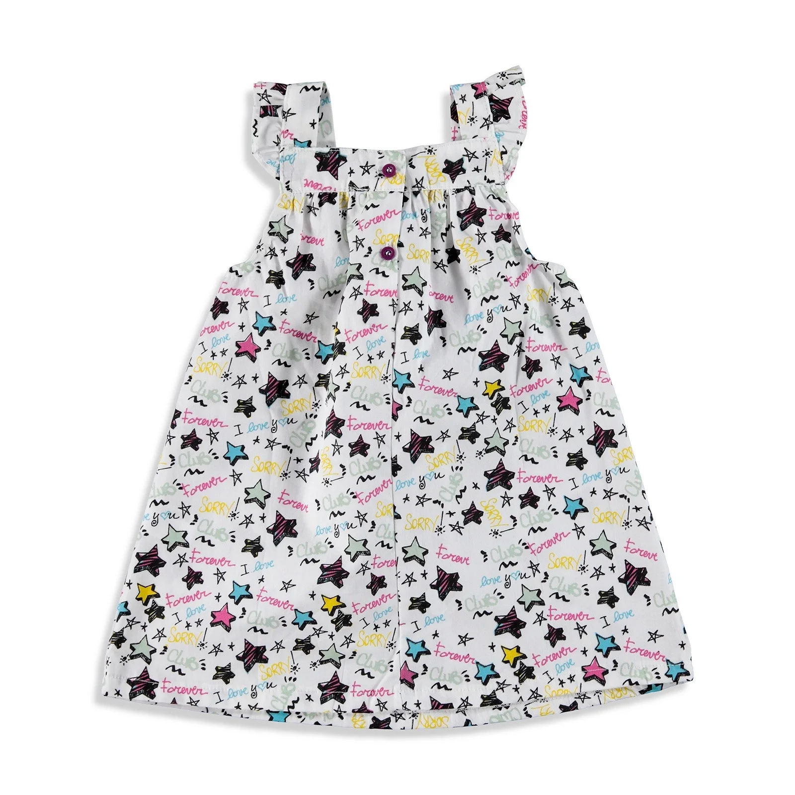 Ebebek HelloBaby/платье для маленьких девочек с оборками на плечах | Мать и ребенок