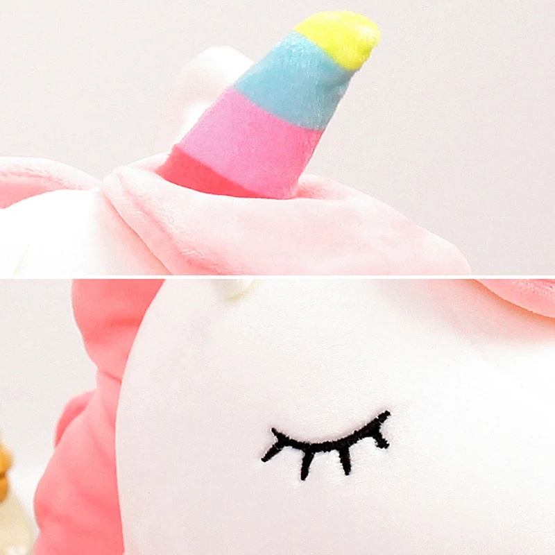 

Gloveleya Plush Backpack girls backpack toddler backpack for girl 3D unicorn Toy cute backpack for kids toddler soft