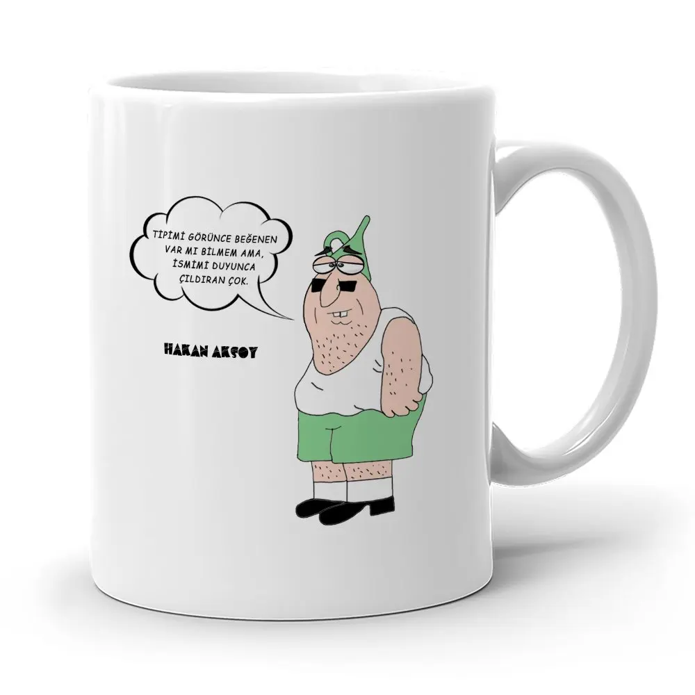 

Personalized Caricature Of White Mug cup-8