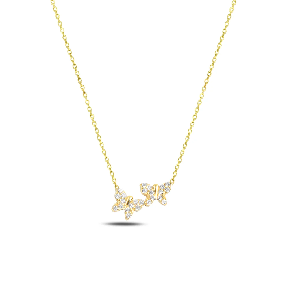 

Silver Butterfly Necklace