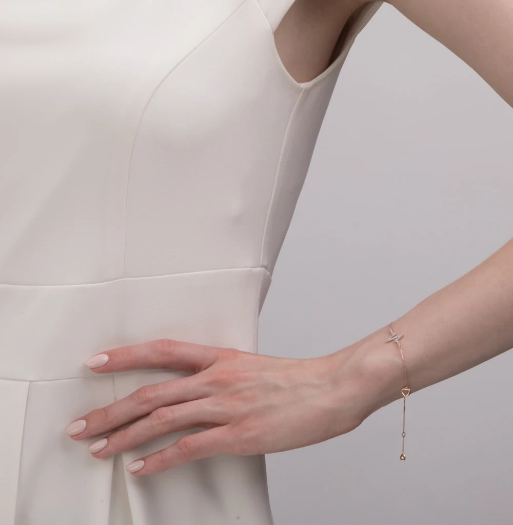 Gold bracelet with diamonds sunlight | Украшения и аксессуары