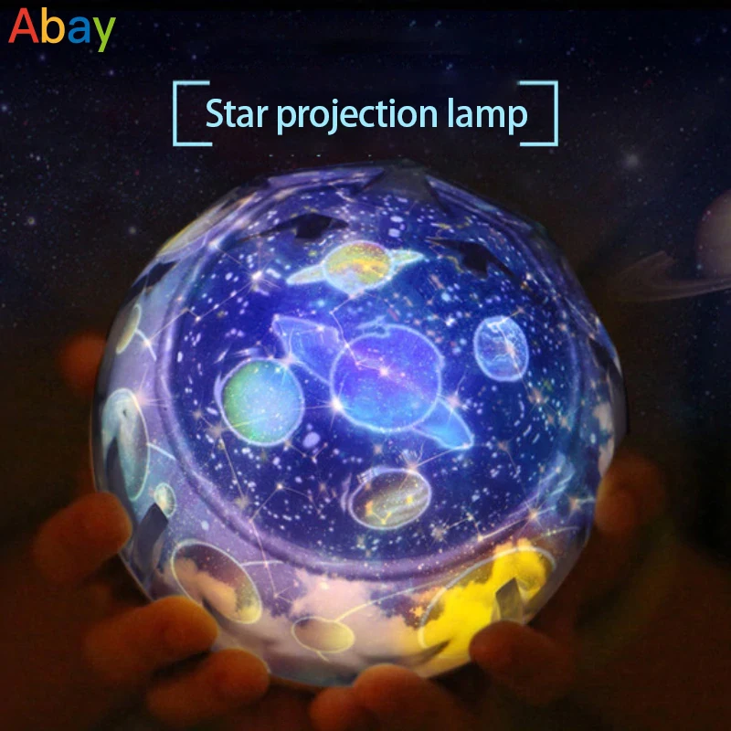 Звездное небо светодиодный ночной Светильник волшебный прожектор &quotПланета&quot