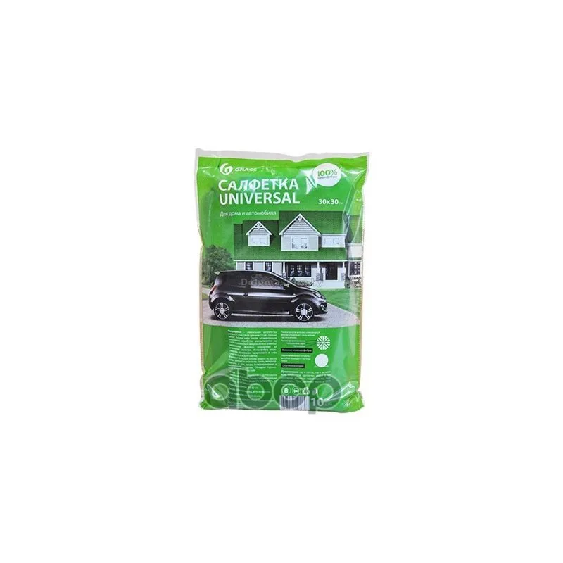 Салфетка Из 100% Микрофибры (30*30см 10шт) GraSS арт. IT 0305|Обслуживание кабины| |