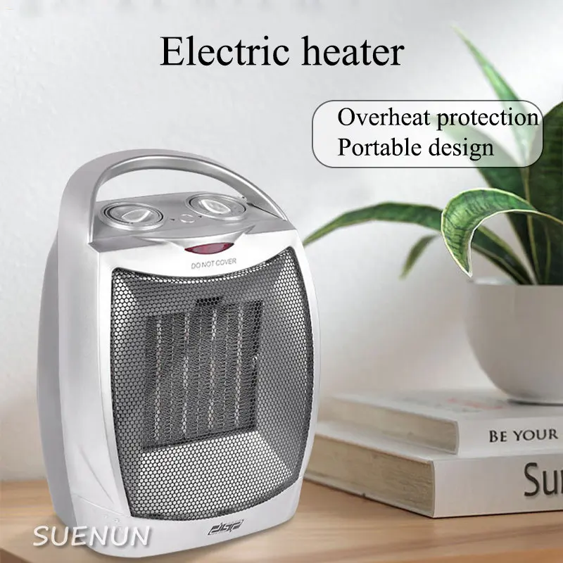 

Mini electric heater portable desktop fan heater heating fan heater small home office winter high-power heater