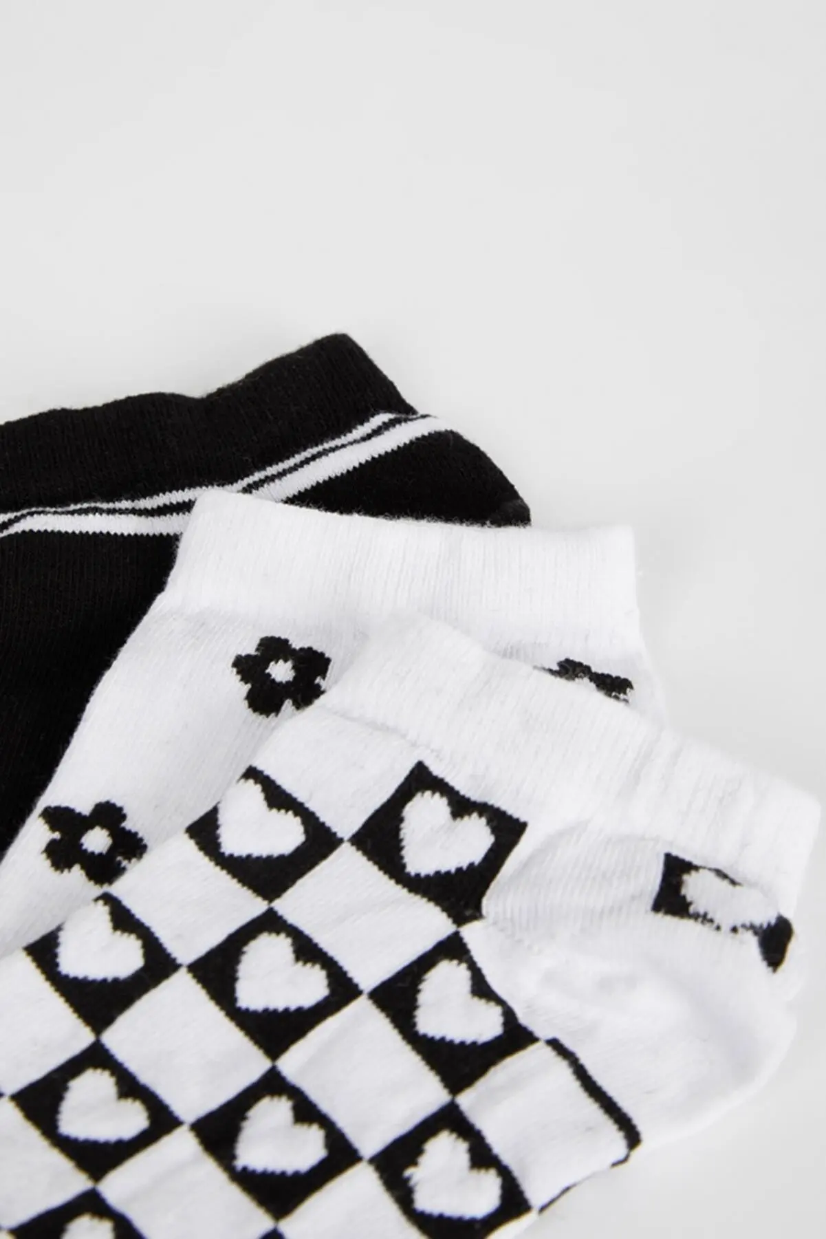 Women's Cotton 3 Pack Short Socks
