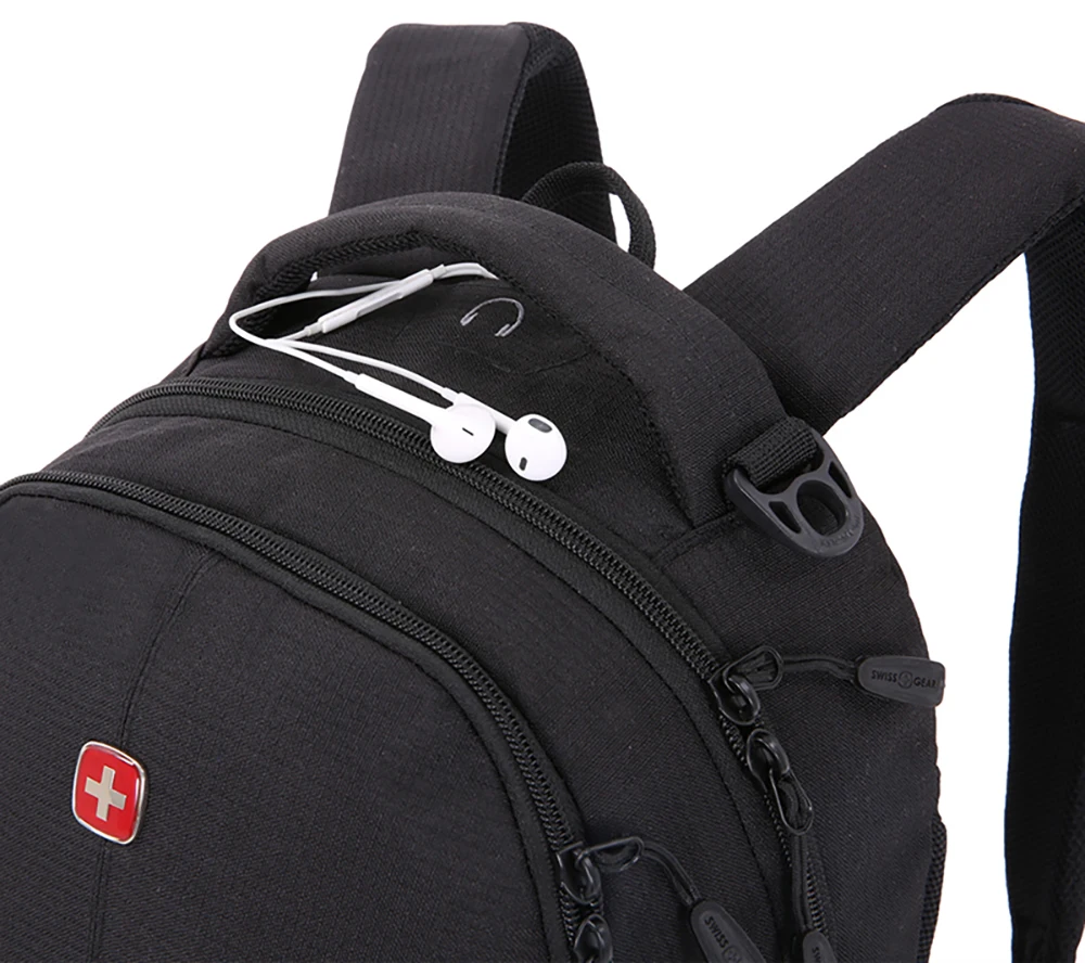 Рюкзак SWISSGEAR чёрный SwissGear рюкзак мужской рюкзаки мужские модный городской | Багаж