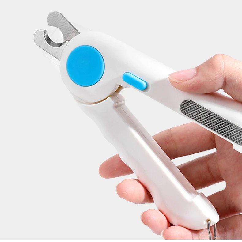 

Pet Cat Dog Nail Clipper Cutting Machine Beauty Scissors LED Lighting Puppy Kitten Grooming Claw Nails Trimmer Cat Nail Polisher