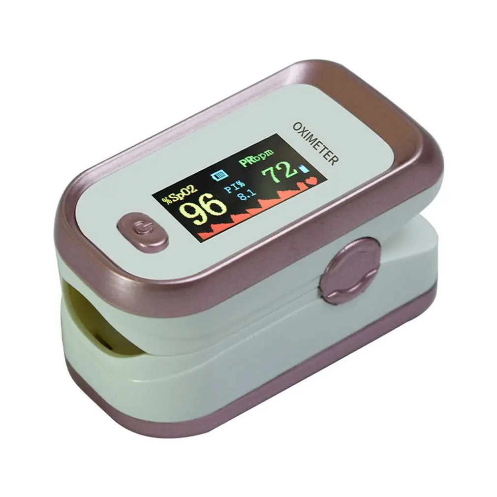 

Digital Finger Oximeter Fingertip Pulse Oximeter Blood Oxygen Saturation Meter Finger Clip SPO2 PR Heart Rate Monitor Tonometer
