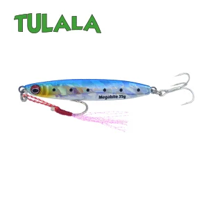 Blue Sardine Tulala Металл литой 35 г джиг ложка Shore отсадка литья свинцовая Рыбная Морская рыбалка на щуку Приманка снасти вобберы жесткие приманки - Цвет: Blue Sardine