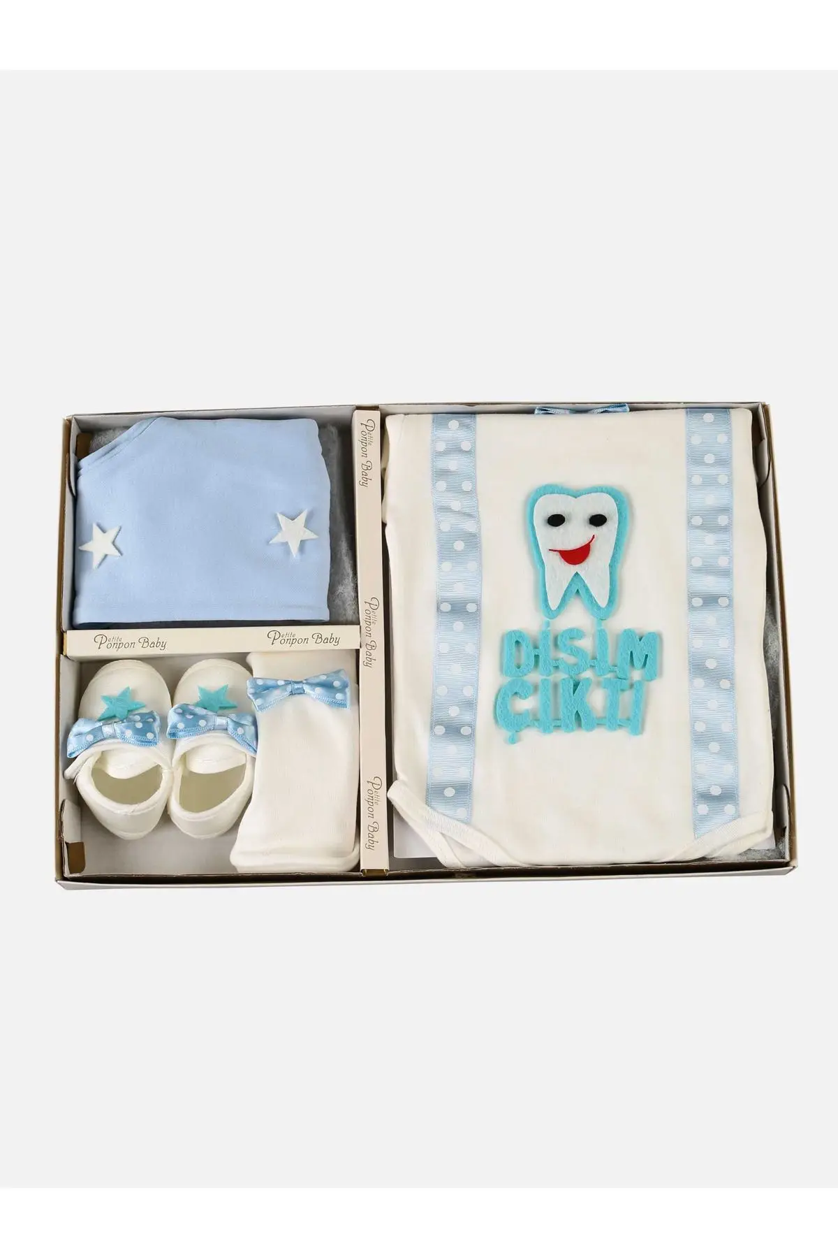 Blue My Tooth output 4 PCs Baby suit |
