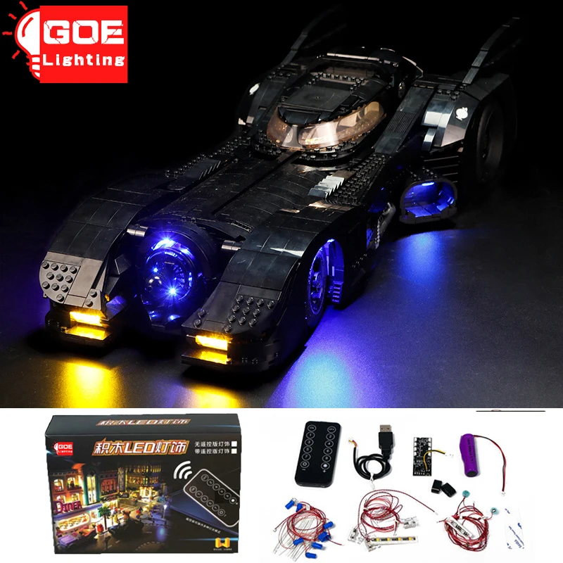 

GOELIGHTING Brand LED Light Up Kit For Lego 76139 For High-Tech Speed Racing Car Building Blocks Lamp Set Toys(Only Light Group)