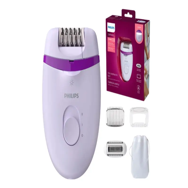 Philips Epilator Mini BRE225 Portable Hair Removal Machine Diy Women Men Shaver Electric Razor Face Body Legs Trimmer Depiladora | Красота и
