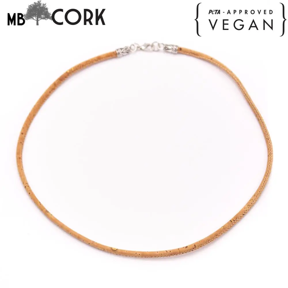 10 шт. 3 мм натуральное ожерелье из пробки шнур 45 см Длина N 001 A 10|cord natural|natural necklacecord