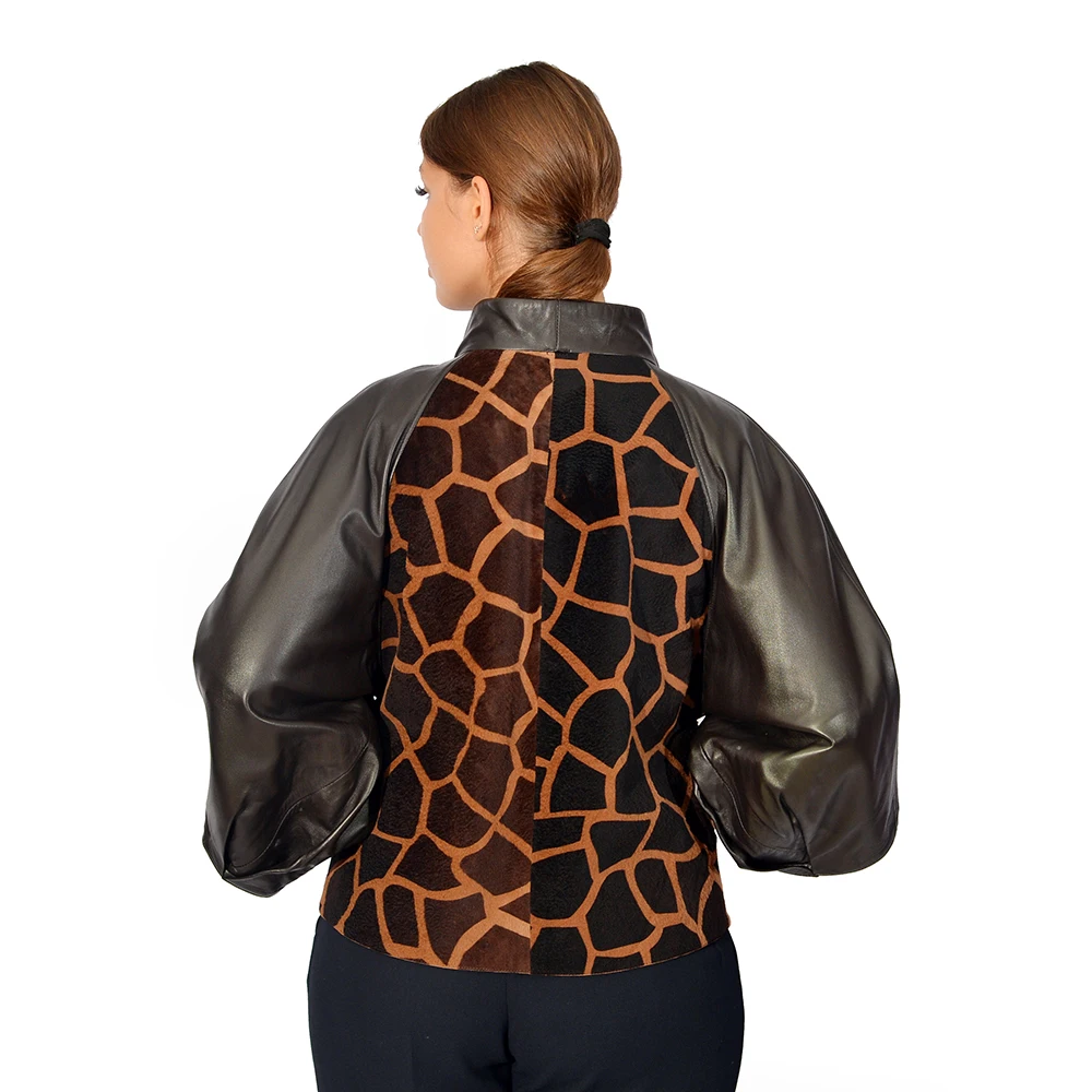 Zoramotti,Leather Jacket,Genuine Leather,Lambskin,Classic,quality,Natural Leather,Keeps,Warm