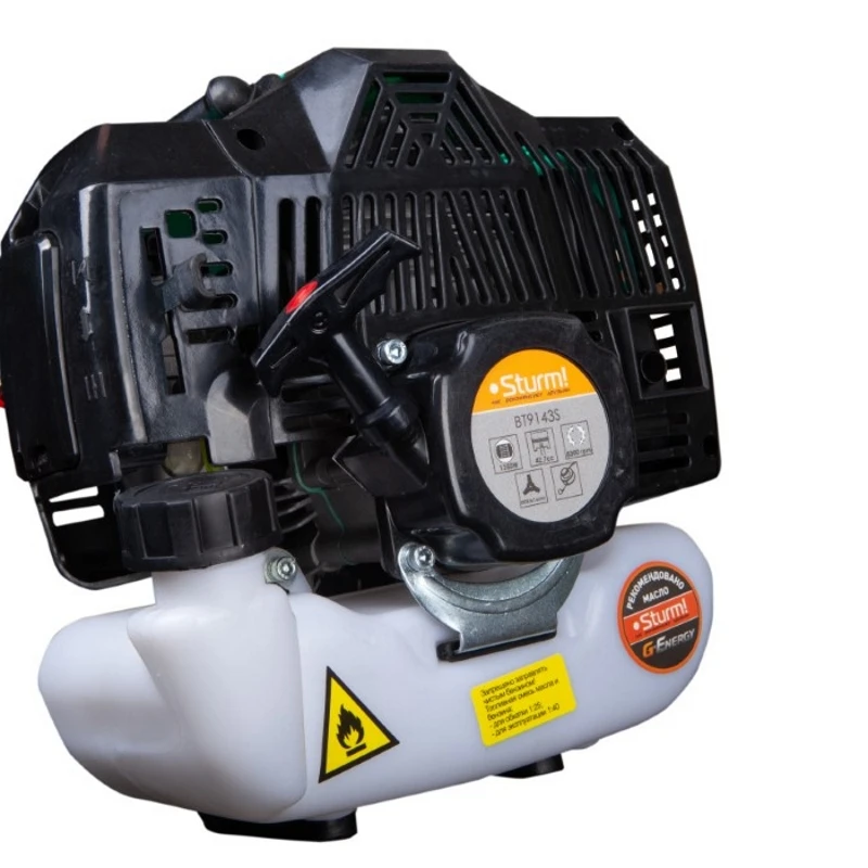 Benzotrimmer Sturm ! 43 cm3 1.35 kW / 1.8 HP disc line split. barbell home garden tools instruments | Инструменты