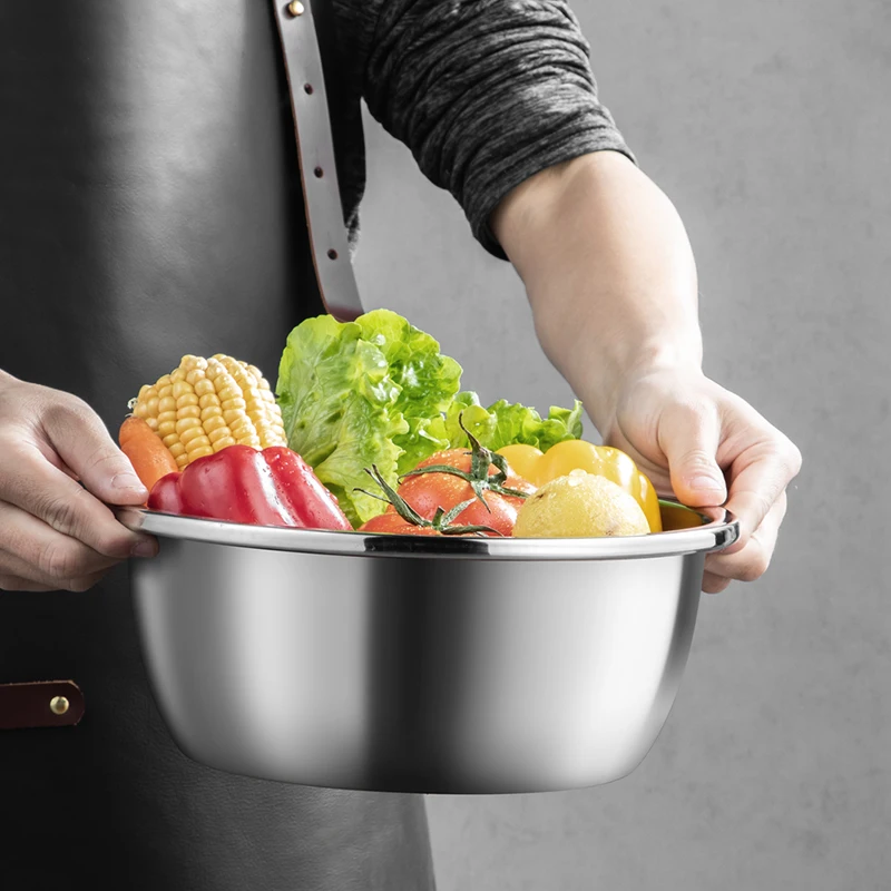 Набор мисок из нержавеющей стали COOKER KING 304 5 шт. миски для смешивания кухонные