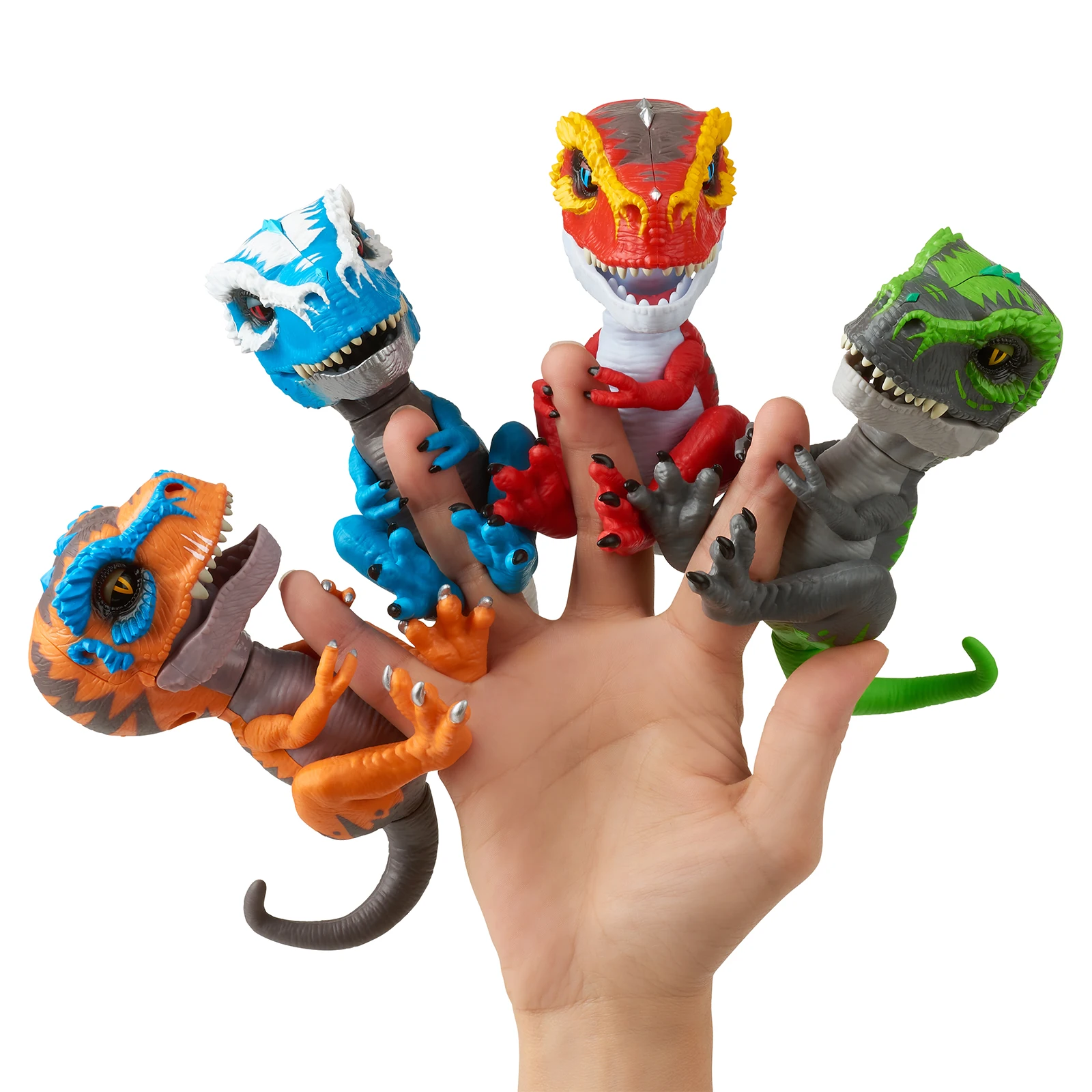 Интерактивная игрушка Fingerlings Динозавр Скретч 12 см 40 действий и звуков! 3787|Роботы