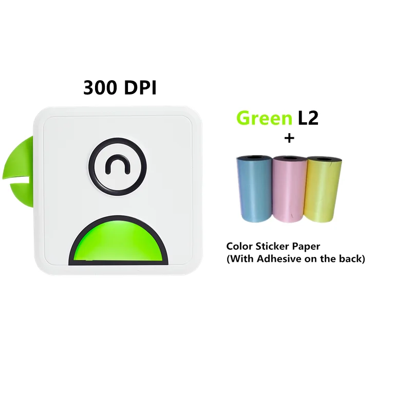 

POOOLI Mini 300DPI Bluetooth Thermal Printer For Receipt Photos Label Sticker With Free APP For Gift Use Home Oficina Travel