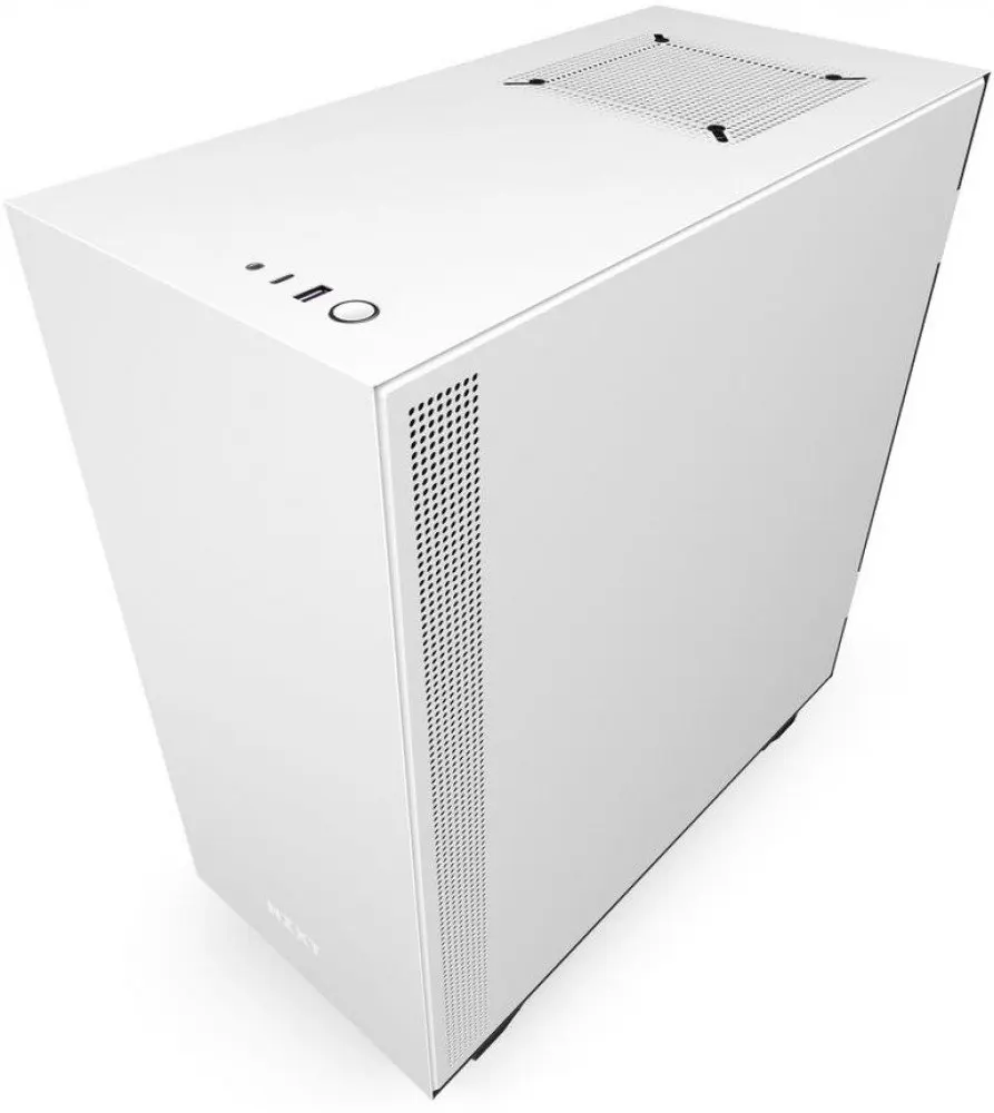 Корпус системного блока NZXT H510 White/Black | Компьютеры и офис