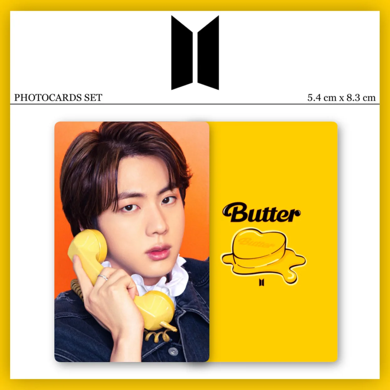 7 шт/комплект Карты закладка K POP BTS BANGTAN BUTTER для коллекции|Набор канцтоваров| |