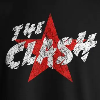 Персонализированная футболка с Изношенным Логотипом Команды Джо Страммер панк