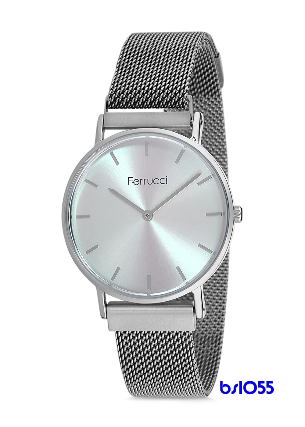 Женские наручные часы Ferrucci серебристые черные|Женские часы| |