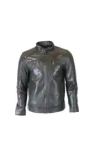 Men's Bomber black Leather Jacket It will wrap your body stylish, sporty and warm! Material: main material: 100%original leather