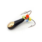 Мормышка вольфрамовая Чертик с коронкой WORMIX37 зимняя рыбалка наживка плотва окунь лещ