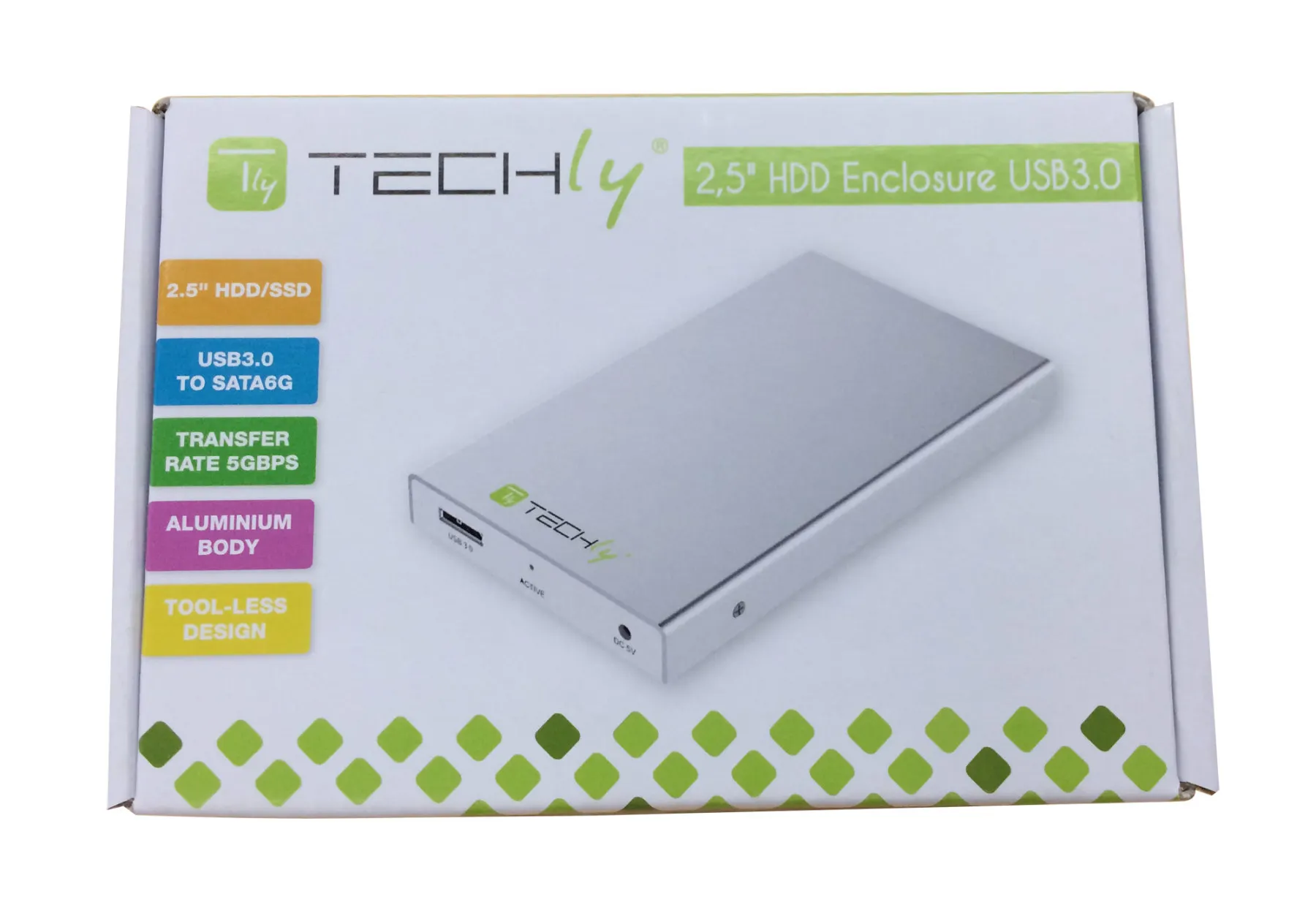 Коробка для HDD/SSD 2 5 ”от USB3.0 до SATA6G| |