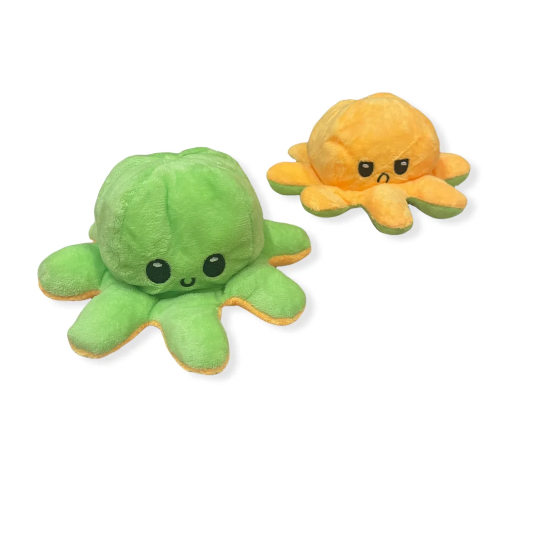 Осьминог мягкая игрушка для детей Игрушка антистресс осьминог изменяющийся 18 см