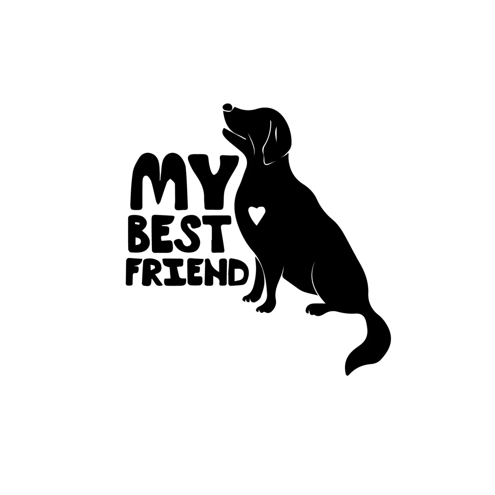 

Мой лучший друг, собака, виниловые аксессуары для модификации автомобиля, наклейки/наклейки, водонепроницаемые солнцезащитные аксессуары ...