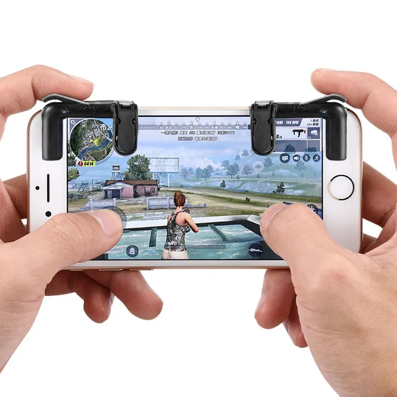 1 пара мобильный телефон игровой триггер L1R1 шутер контроллер для PUBG ножи из